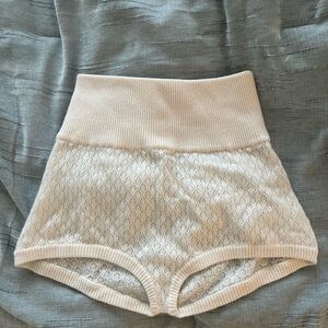 Le Kasha 100% organic cashmere shorts